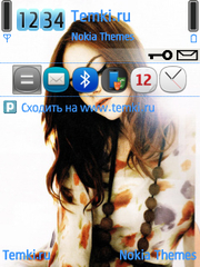 Эмма Стоун для Nokia E65