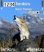 Волк воет для Nokia 3230