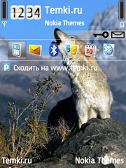 Волк воет для Nokia 6210 Navigator