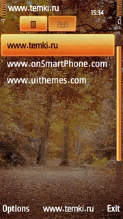 Скриншот №3 для темы Осенний лес