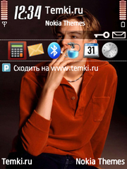 Ди Каприо в красном для Nokia E55