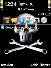 Железный Череп для Nokia C5-00 5MP