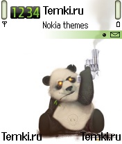 Злая панда для Nokia N72