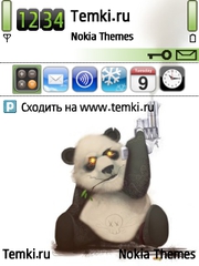 Скриншот №1 для темы Злая панда