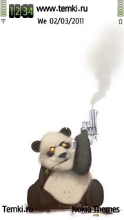 Злая панда для S60 5th Edition