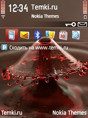 Красная капля для Nokia 6730 classic