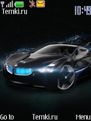 Скриншот №1 для темы Черная BMW