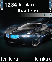 Скриншот №1 для темы Черная BMW