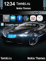 Черная BMW для Nokia C5-01