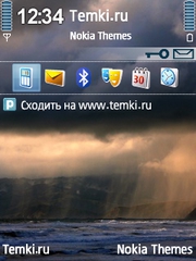 Дождь над морем для Nokia E71