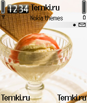 Скриншот №1 для темы Мороженое