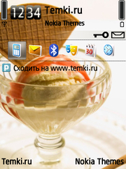 Скриншот №1 для темы Мороженое
