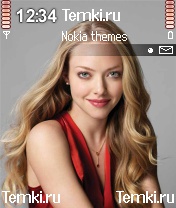 Аманда Сейфрид в красном для Nokia N90