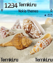 Ракушки На Южном Пляже для Nokia 3230