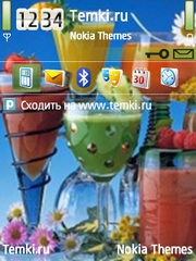 Летние коктейли для Nokia 6760 Slide
