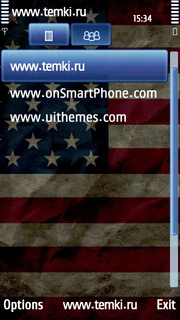 Скриншот №3 для темы Американский Флаг