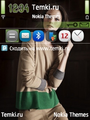 Эмма Бэлфо для Nokia E72