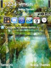 Летний пейзаж для Nokia E51
