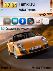 Оранжевый Ламборджини для Nokia N92