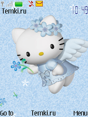 Hello Kitty в голубом для Nokia 5132 XpressMusic