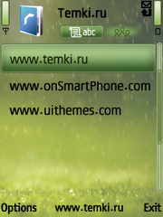 Скриншот №3 для темы Зеленый дождь