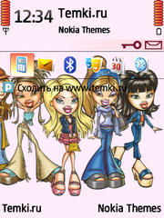 Картинки Кукол Братц для Nokia 6121 Classic