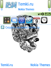 Череп для Nokia N73