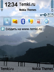 Горные склоны для Nokia 6790 Slide