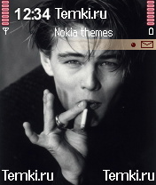 Скриншот №1 для темы Ди Каприо с сигаретой