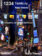 Таймс-сквер для Nokia 6700 Slide