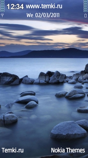 Пейзаж с камннями для Nokia X6 8GB