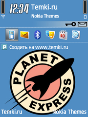 Корабль Межпланетного экспресса для Nokia 5700 XpressMusic