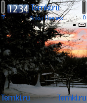 Снежный восход для Nokia N90
