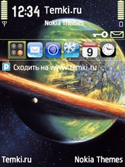 Планета Сатурн для Nokia N75