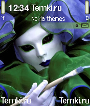 Карнавальная маска для Nokia N72