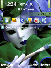Карнавальная маска для Nokia E70