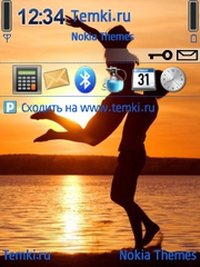 На закате для Nokia N93i