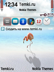 Фламинго для Nokia 6121 Classic