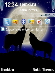 Волчья луна для Nokia 6124 Classic