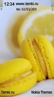Лимонные печеньки