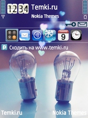 Влюбленные лампочки для Nokia E90