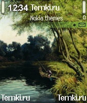 Одинокий рыбак для Nokia N70