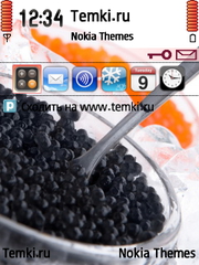 Баночка Черной Икры для Nokia X5-01