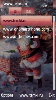 Скриншот №3 для темы Санта Клаус