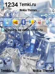 Голубые подарки для Nokia E52