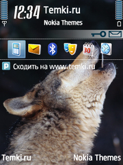 Волк для Nokia E55
