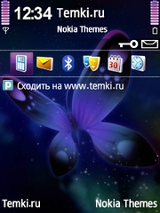 Волшебная бабочка для Nokia N93