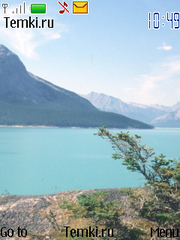 Горное озеро Альберта для Nokia 6600i slide