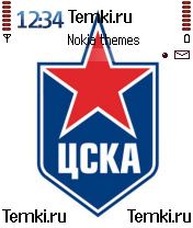 ЦСКА Москва - КХЛ для Nokia 6680