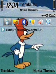 Дятел Вуди для Nokia 6760 Slide